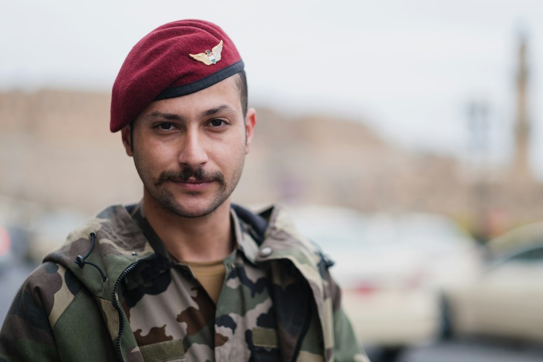 Turkish male support staff portrait